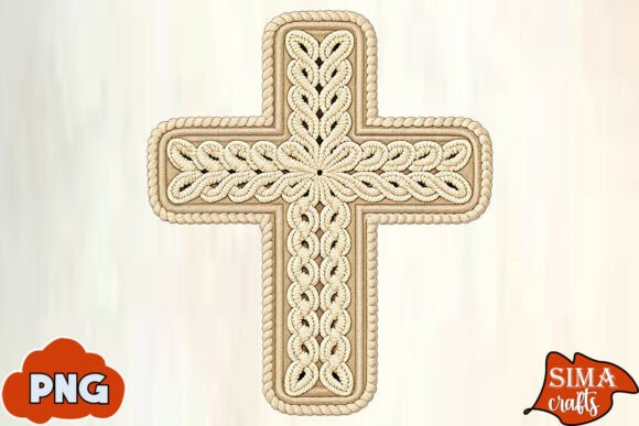 Faux Yarn Crochet Cross Sublimation Review