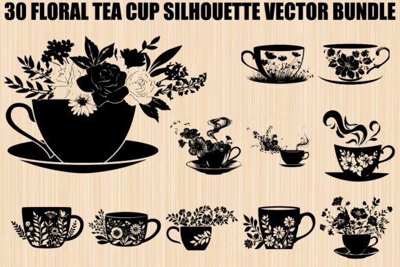 Floral Tea Cup SVG Bundle Review